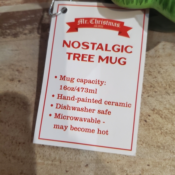 Retro Style Christmas Tree Mug-NWT - Picture 5 of 5